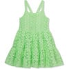 Lace Dress, Green - Dresses - 1 - thumbnail