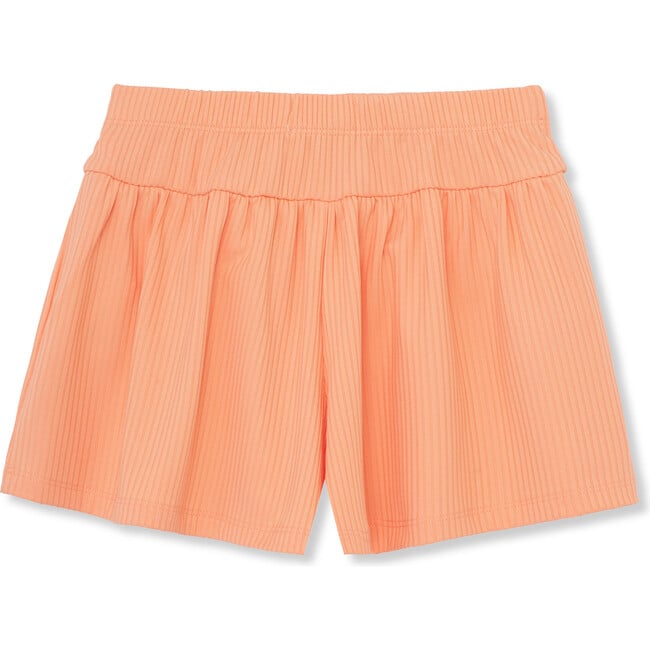 Ribbed Short, Pale Orange - Shorts - 2