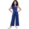 Twisted Jumpsuit, Blue - Rompers - 2