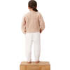 Livi Cable Knit Cardigan, Oatmeal Beige - Cardigans - 3