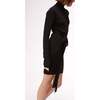 Women's Sofia Turtleneck Racer Mini Dress, Jet Black - Dresses - 6