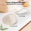 Women’s 8pk Comfy Organic Nursing Pads for Breastfeeding, Neutrals - Breastfeeding Support - 4
