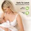 Women’s Comfy Lite Organic Nursing Pads for Breastfeeding, Soft White - Breastfeeding Support - 5