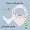 8-Pack Organic Baby Bandana Drool Bibs for Boys and Girls, Flourish - Bibs - 2