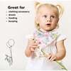 8-Pack Organic Baby Bandana Drool Bibs for Boys and Girls, Flourish - Bibs - 5