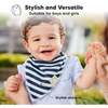 8-Pack Organic Baby Bandana Drool Bibs for Boys and Girls, Adventurer - Bibs - 4