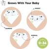 8-Pack Organic Baby Bandana Drool Bibs for Boys and Girls, Baby Boss - Bibs - 3