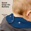 8-Pack Organic Baby Bandana Drool Bibs for Boys and Girls, Hunter - Bibs - 8