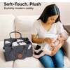 Original Baby Diaper Caddy Organizer for Nursery, Mystic Gray - Carriers - 2