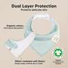 8-Pack Organic Baby Bandana Drool Bibs for Boys and Girls, Daybreak - Bibs - 2