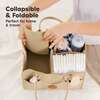 Original Baby Diaper Caddy Organizer for Nursery, Light Mocha - Carriers - 5