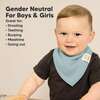 8-Pack Organic Baby Bandana Drool Bibs for Boys and Girl, Spring - Bibs - 6