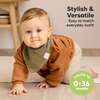 8-Pack Organic Baby Bandana Drool Bibs for Boys and Girls, Daybreak - Bibs - 4