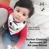 8-Pack Organic Baby Bandana Drool Bibs for Boys and Girls, Baby Boss - Bibs - 8