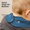 8-Pack Organic Baby Bandana Drool Bibs for Boys and Girls, Cruise - Bibs - 8