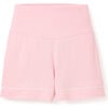 Pima Cotton Maternity Shorts, Pink - Shorts - 1 - thumbnail