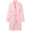 Pima Cotton Maternity Robe, Pink - Robes - 1 - thumbnail