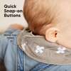 8-Pack Organic Baby Bandana Drool Bibs for Boys and Girls, Daybreak - Bibs - 8