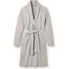 Pima Cotton Maternity Robe, Heather Grey - Robes - 1 - thumbnail