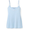 Pima Cotton Maternity Camisole, Periwinkle - Tank Tops - 1 - thumbnail