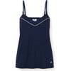 Pima Cotton Maternity Camisole, Navy - Tank Tops - 1 - thumbnail