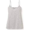 Pima Cotton Maternity Camisole, Heather Grey - Tank Tops - 1 - thumbnail