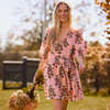 Womens Esperanza Dress - Pink Bouquet Floral - Dresses - 2