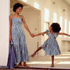 Girls Elsie Dress - Blue Bouquet Floral - Dresses - 4