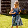 Girls Elsie Dress - Blue Bouquet Floral - Dresses - 5