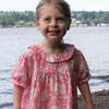 Toddler Dress with Lace Trim, Pink and White Floral - Dresses - 5