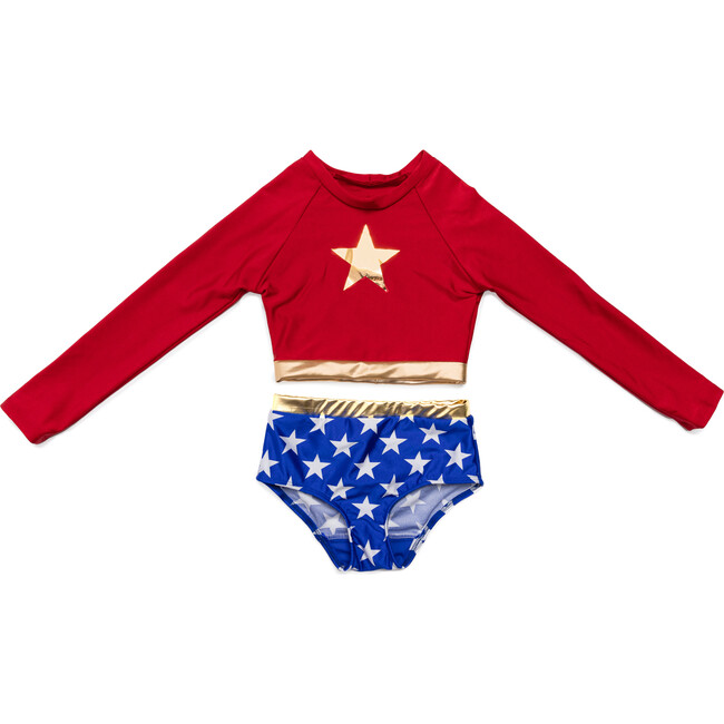 Wonder Girl Swimsuit, Two-Piece
