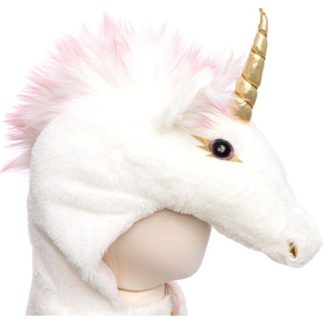 Unicorn Cuddle Cape, White, Size 2-3 - Costumes - 3