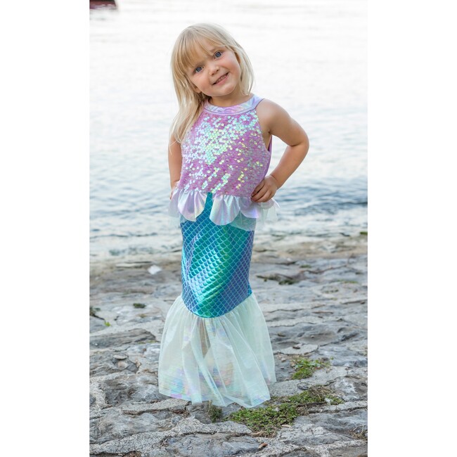 Misty Mermaid Dress, Pink/Blue, - Costumes - 2