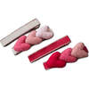 Hearts Bar Clips, Bundle Set - Hair Accessories - 1 - thumbnail