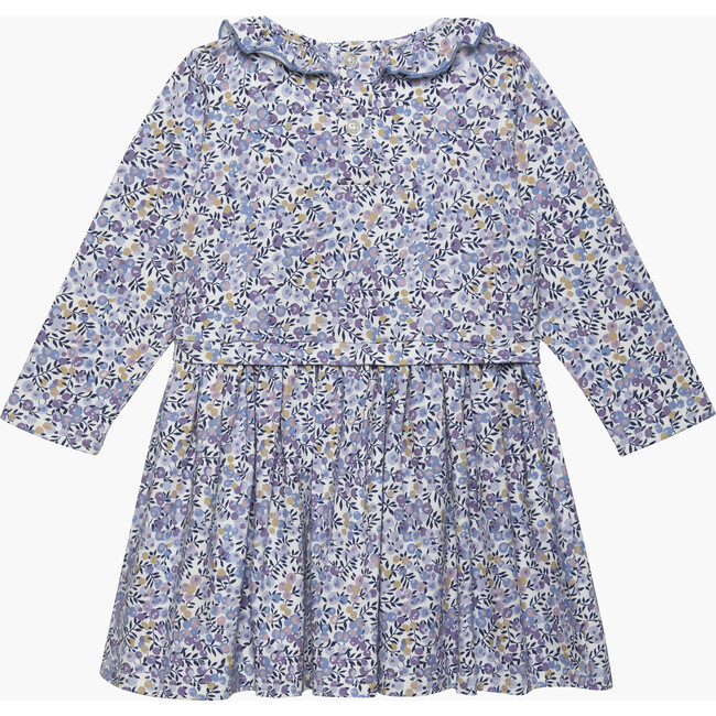 Little Liberty Print Wiltshire Jersey Dress, Lilac Wiltshire - Dresses - 2