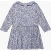 Little Liberty Print Wiltshire Jersey Dress, Lilac Wiltshire - Dresses - 2