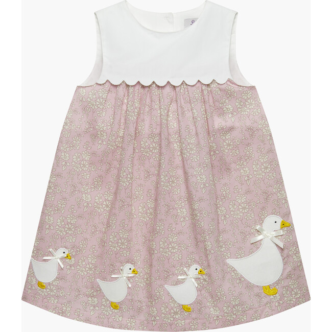 Little Floral Capel Duck Dress , Pink Capel