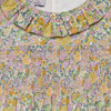 Liberty Print Elysian Day Smocked Dress, Lemon Elysian Day - Dresses - 3