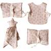 Newborn Set, Melange Floral Beige - Mixed Apparel Set - 1 - thumbnail