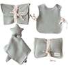 Soft Waffle Newborn Set, Sage - Mixed Apparel Set - 1 - thumbnail