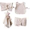 Newborn Set, Embroidered Ecru - Mixed Apparel Set - 1 - thumbnail