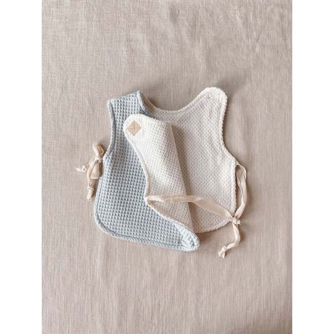 Soft Waffle Newborn Set, Icy Blue - Mixed Apparel Set - 3