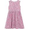 Isobel Love Heart Floral Print Girls Party Dress, Pink - Dresses - 2