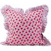 Sabrina Ruffle Throw Pillow - Decorative Pillows - 1 - thumbnail