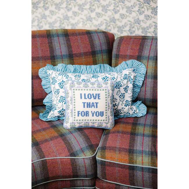 Love That for You Needlepoint Pillow - Decorative Pillows - 3