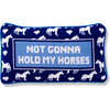 Hold My Horses Needlepoint Pillow - Decorative Pillows - 1 - thumbnail