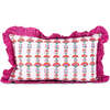 Eugenie Ruffle Lumbar Pillow - Decorative Pillows - 1 - thumbnail