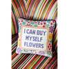 Flowers Needlepoint Pillow - Decorative Pillows - 3