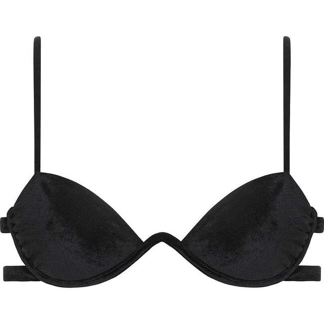 Women's Velvet Elany Underwire Bikini Top, Black