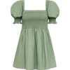 Women's Marcela Pocket Baby-Doll Dress, Sage Green - Dresses - 1 - thumbnail